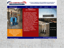Tablet Screenshot of ldgcorporation.com